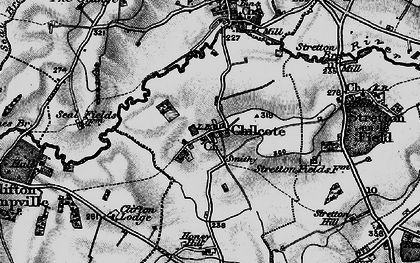 Old map of Chilcote in 1898