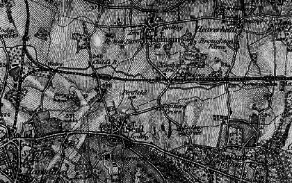 Old map of Childsbridge in 1895