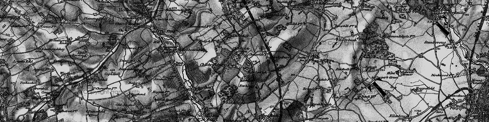 Old map of Childwick Green in 1896