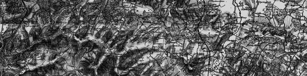 Old map of Brattles Grange in 1895