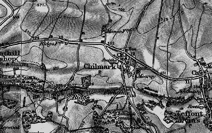 Old map of Stockton Wood in 1895