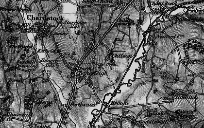 Old map of Chilson in 1898