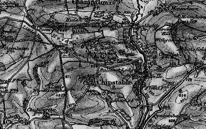 Old map of Chipstable in 1898
