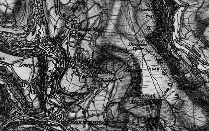 Old map of Chiserley in 1896
