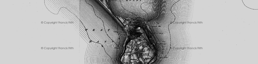Old map of Chiswell in 1897