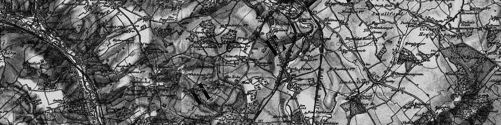 Old map of Bone Hill in 1896