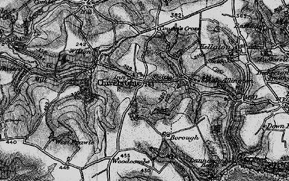 Old map of Chivelstone in 1897