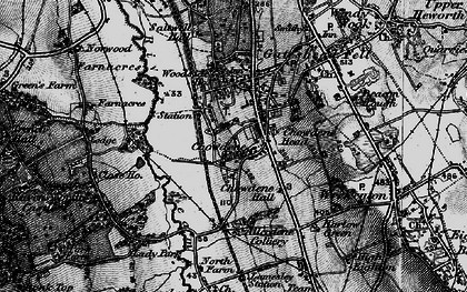 Old map of Chowdene in 1898
