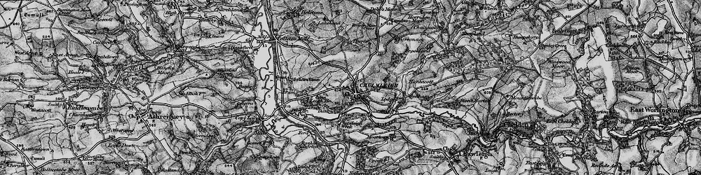 Old map of Brookland in 1898