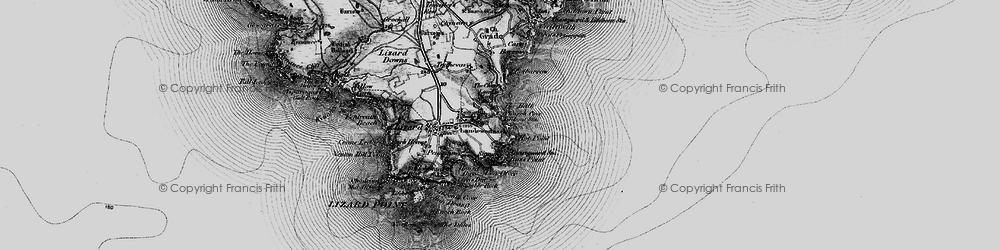Old map of Bass Point in 1895