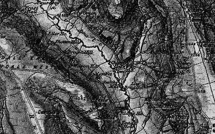 Old map of Lendersfield Ho in 1898