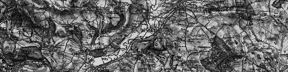 Old map of Church Mayfield in 1897