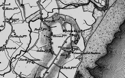 Old map of Church Norton in 1895