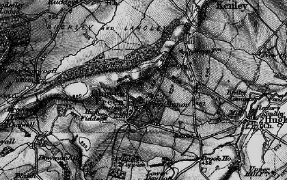 Old map of Church Preen in 1899