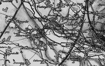 Old map of Churchend in 1897