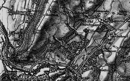 Old map of Churchmoor Rough in 1899