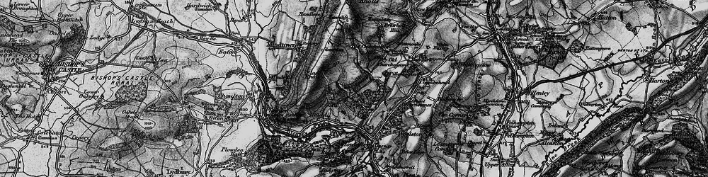 Old map of Churchmoor Rough in 1899