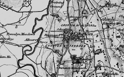 Old map of Almere in 1897