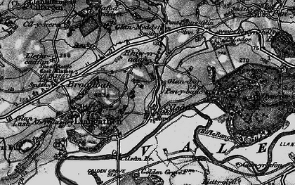 Old map of Cilsan in 1898