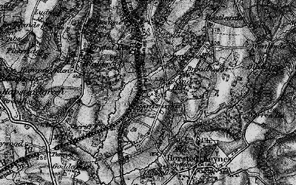 Old map of Broadhurst Manor Road in 1895