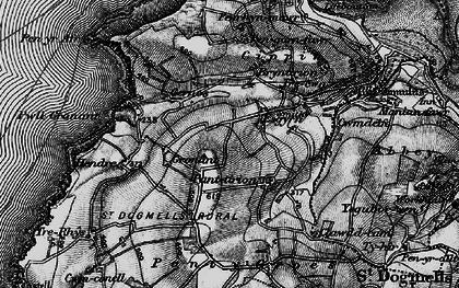 Old map of Cippyn in 1898
