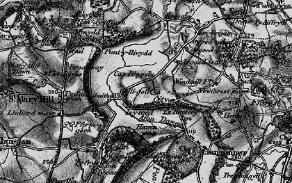 Old map of City in 1897