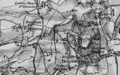 Old map of Clanville in 1898