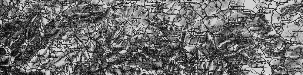 Old map of Brogues, The in 1895