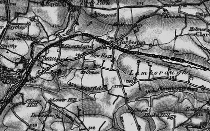 Old map of Clarbeston Road in 1898