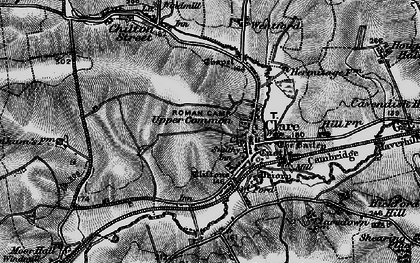 Old map of Clare in 1895