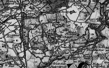 Old map of Brow Top in 1896