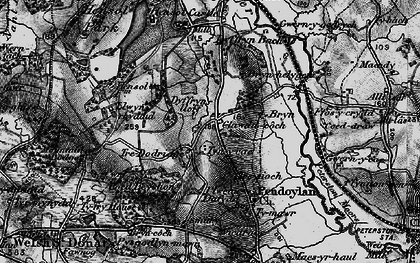 Old map of Ty-Fry in 1897