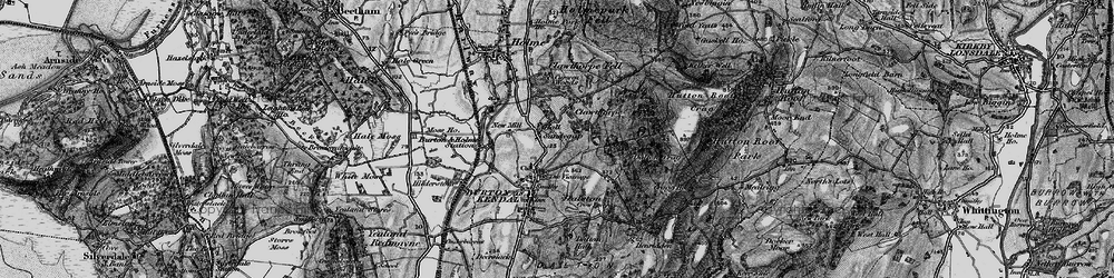 Old map of Clawthorpe in 1898