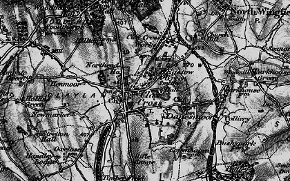 Old map of Clay Cross in 1896