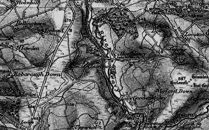 Old map of Clearbrook in 1898