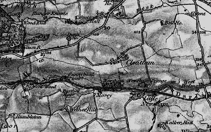 Old map of Cleatlam in 1897