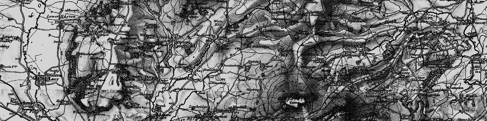 Old map of Cleestanton in 1899