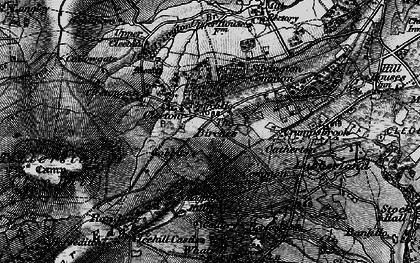 Old map of Cleeton St Mary in 1899