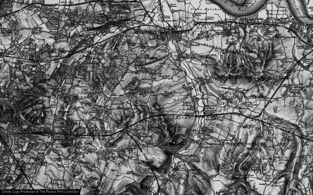 Old Map of Clement Street, 1895 in 1895