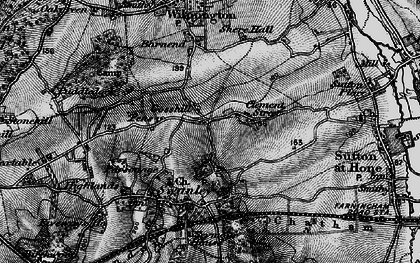 Old map of Clement Street in 1895