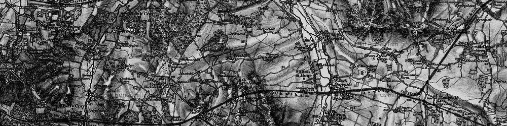 Old map of Clement Street in 1895