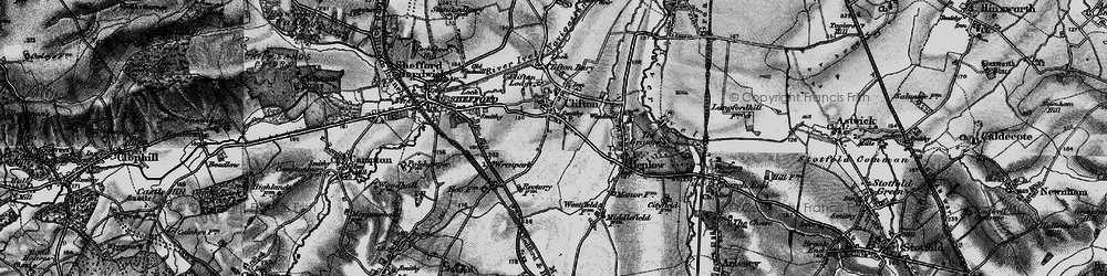 Old map of Wren Park in 1896