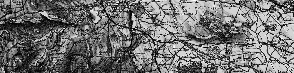 Old map of Bainbridge Gate in 1897