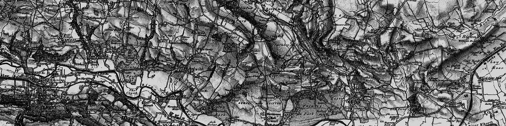 Old map of Bride Cross Ho in 1898