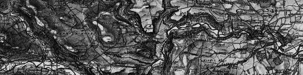 Old map of Clints in 1897