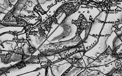 Old map of Clipstone in 1899