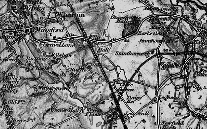 Old map of Clive Green in 1897
