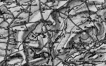 Old map of Cloigyn in 1898