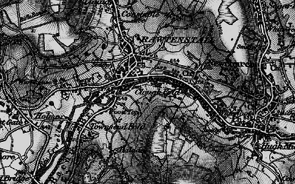 Old map of Cloughfold in 1896