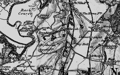 Old map of Adra-felin in 1897